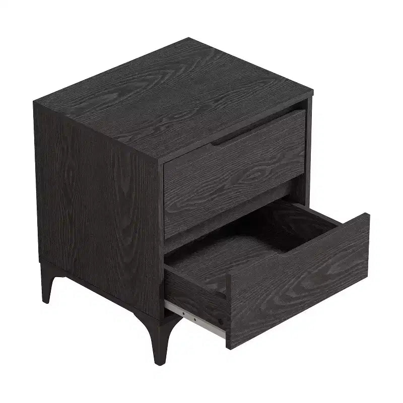 Galano Modern 2-Drawer Nightstand 18.9 W 15.7 D 20.3 H