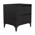 Galano Modern 2-Drawer Nightstand 18.9 W 15.7 D 20.3 H