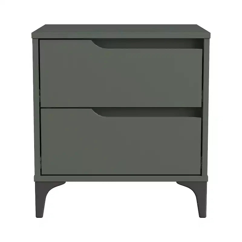 Galano Modern 2-Drawer Nightstand 18.9 W 15.7 D 20.3 H