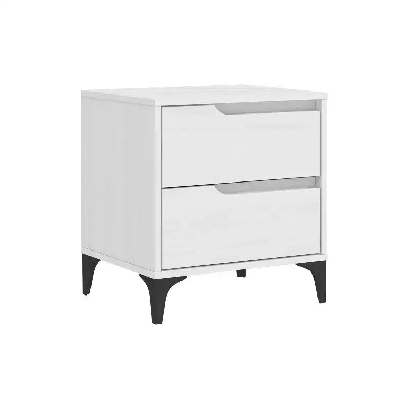 Galano Modern 2-Drawer Nightstand 18.9 W 15.7 D 20.3 H