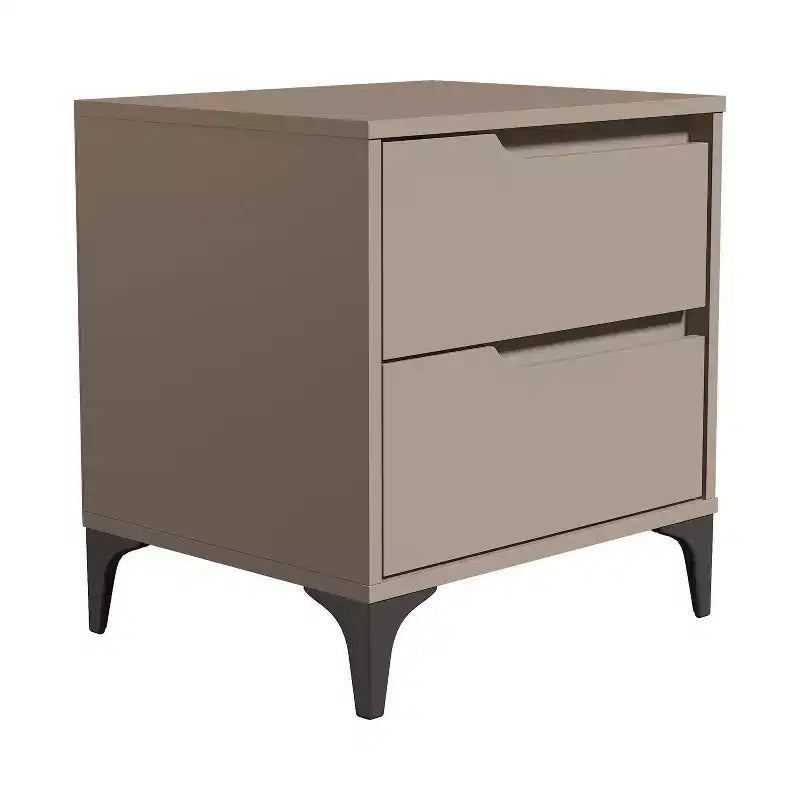 Galano Modern 2-Drawer Nightstand 18.9 W 15.7 D 20.3 H