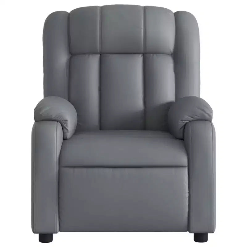 vidaXL Massage Recliner Chair Wingback Furniture Theater Cinema Faux Leather
