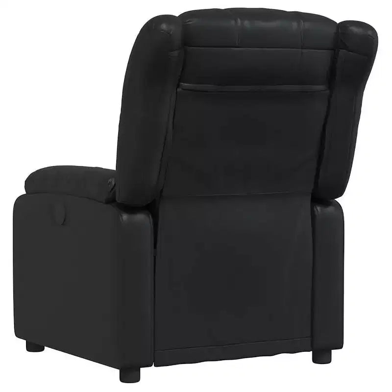 vidaXL Massage Recliner Chair Wingback Furniture Theater Cinema Faux Leather