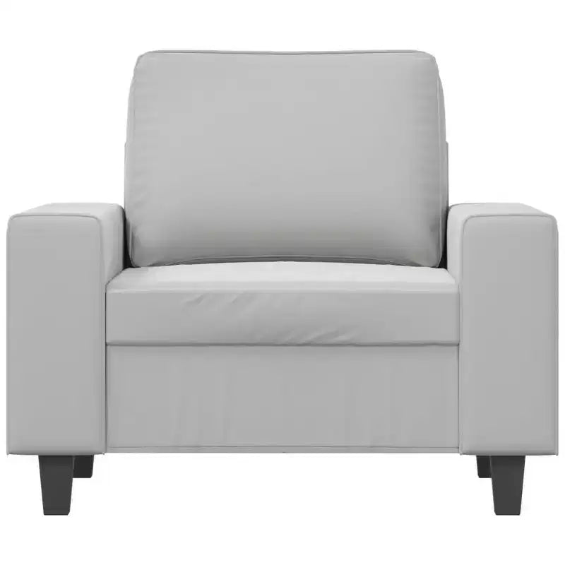 vidaXL Sofa Chair Accent Upholstered Chair for Living Room Microfiber Fabric