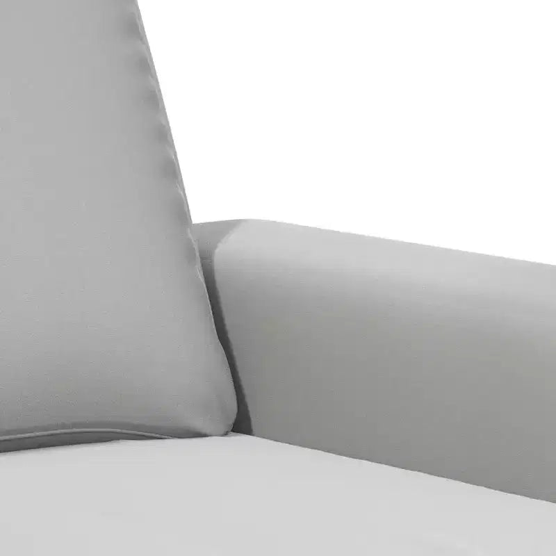 vidaXL Sofa Chair Accent Upholstered Chair for Living Room Microfiber Fabric