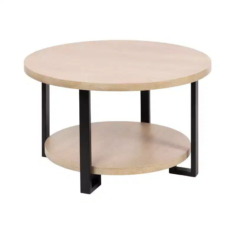 Kate and Laurel Hendricks Coffee Table, 30x30x19, Natural