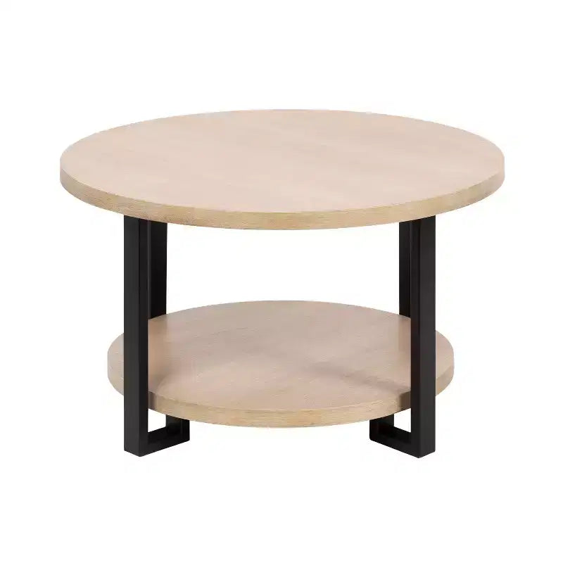Kate and Laurel Hendricks Coffee Table, 30x30x19, Natural