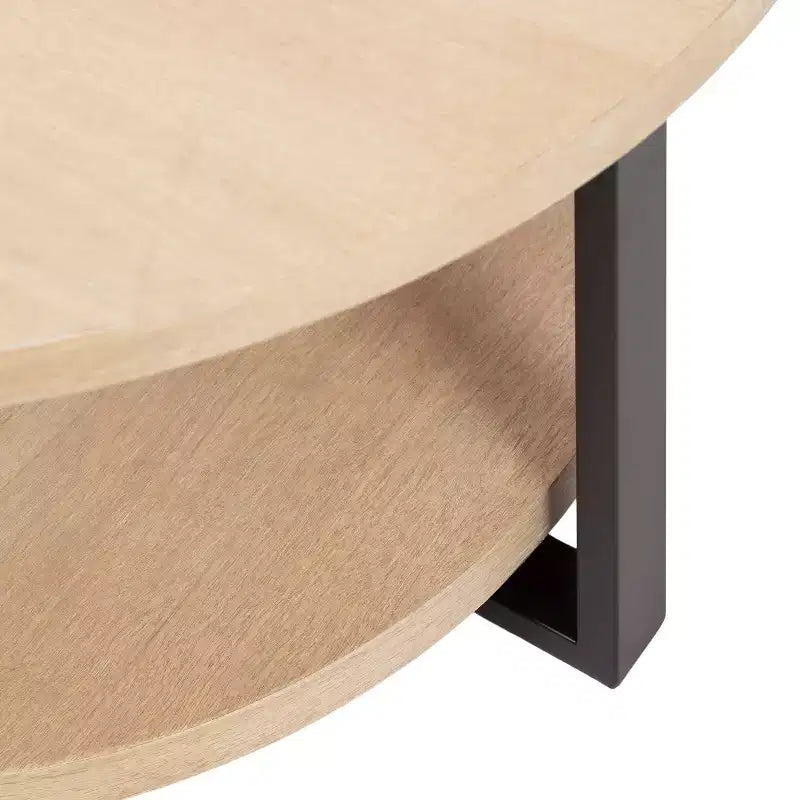 Kate and Laurel Hendricks Coffee Table, 30x30x19, Natural