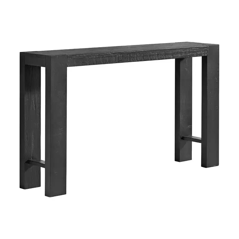 Alaterre Furniture Classic Solid Wood Console Table - 56 Inch Modern Farmhouse Entryway Table