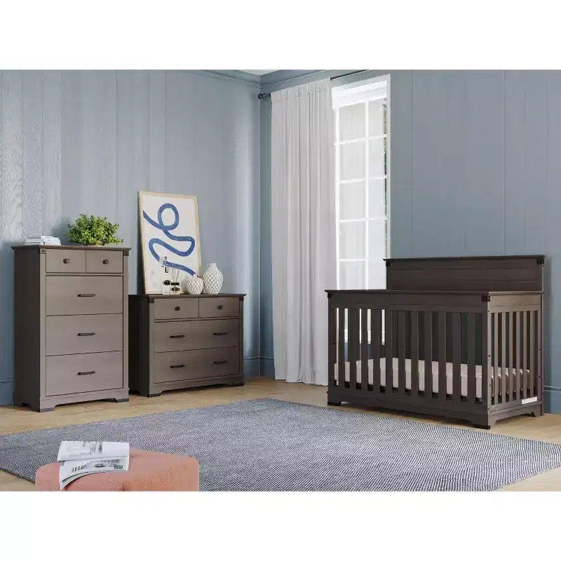 Child Craft Redmond 3 Drawer Dresser for Nursery or Bedroom, Plenty of Storage, Anti-Tip Kit Included to Prevent Tipping, Non-Toxic, Baby Safe Finish