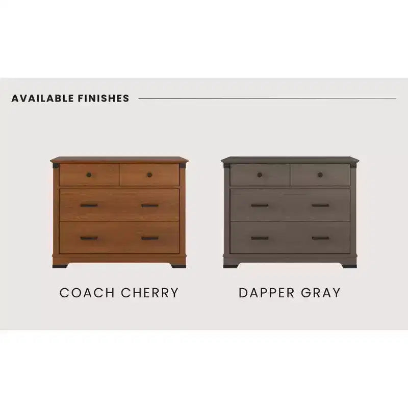 Child Craft Redmond 3 Drawer Dresser for Nursery or Bedroom, Plenty of Storage, Anti-Tip Kit Included to Prevent Tipping, Non-Toxic, Baby Safe Finish