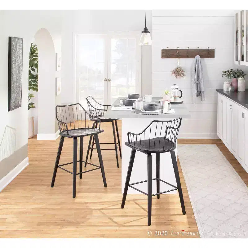 26 Winston Counter Height Barstool - LumiSource