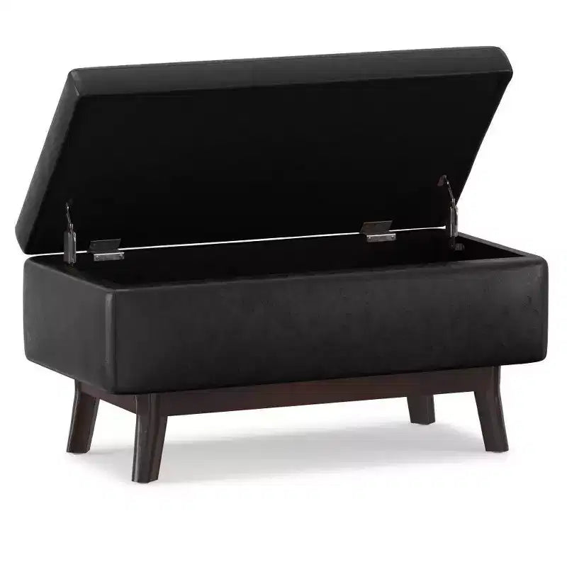 Small Ethan Rectangular Storage Ottoman and benches - WyndenHall