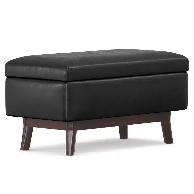 Small Ethan Rectangular Storage Ottoman and benches - WyndenHall