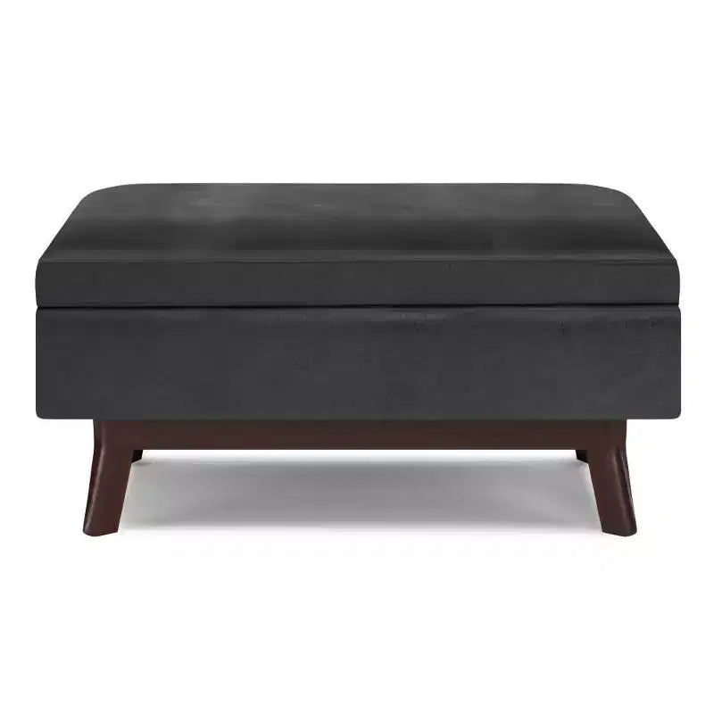 Small Ethan Rectangular Storage Ottoman and benches - WyndenHall