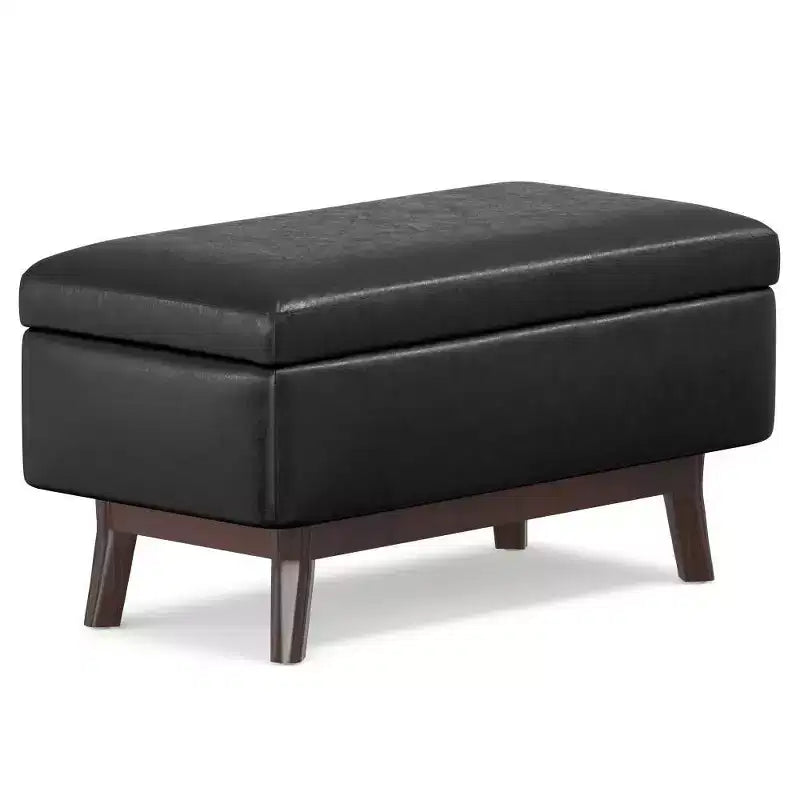 Small Ethan Rectangular Storage Ottoman and benches - WyndenHall