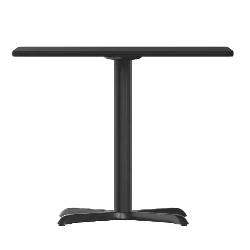 Emma and Oliver 36 Square Laminate Table Top with 30x30 Table Height Base
