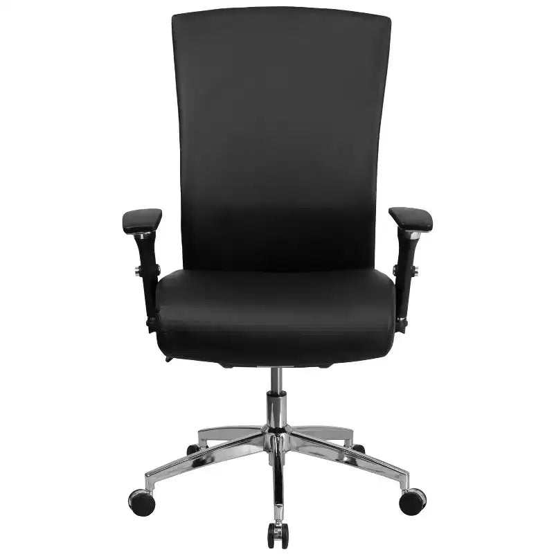 Emma and Oliver 24/7 300 lb. Rated High Back Swivel Seat Slider Lumbar Ergonomic Office Chair