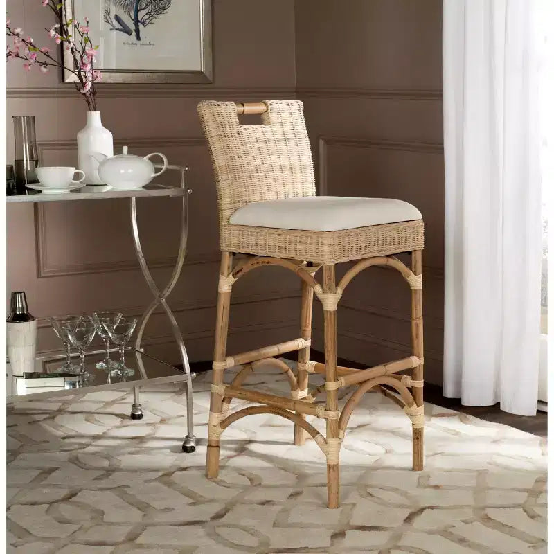 Fremont Bar Stool - FOX6532 - Safavieh Couture