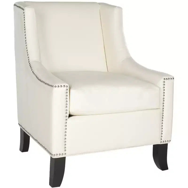 Daniel Club Chair - MCR4733 - Off White - Safavieh Couture
